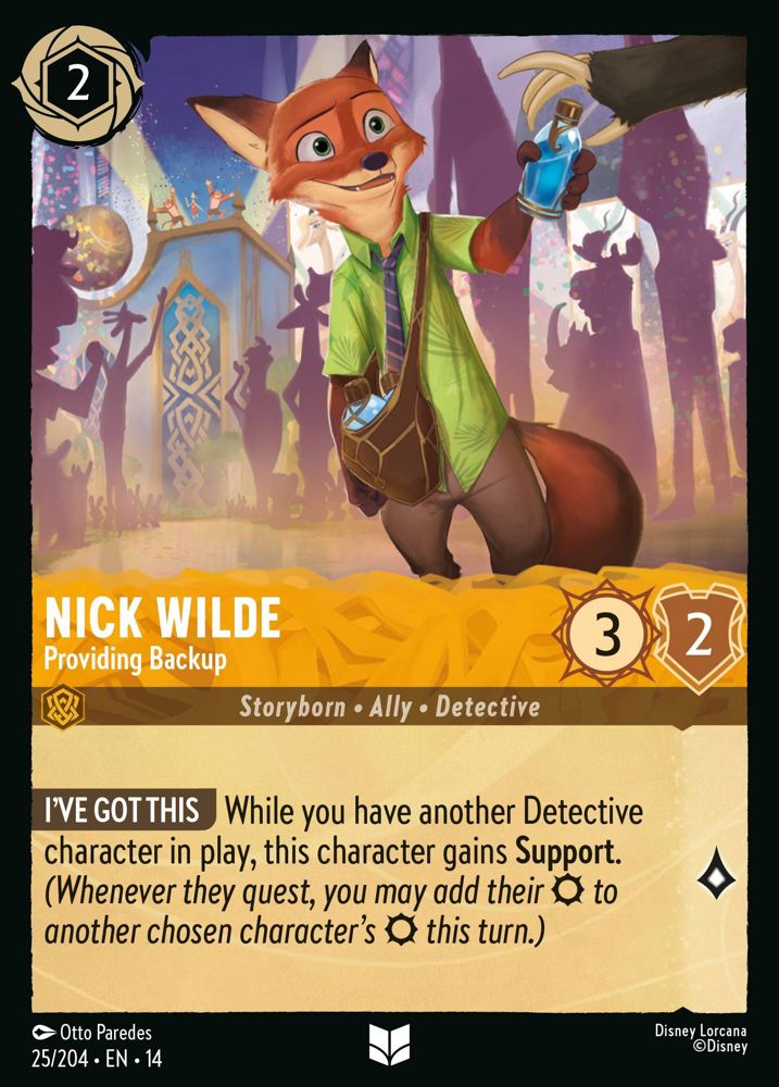 Nick Wilde - Providing Backup (V.1)