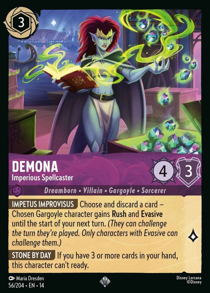 Demona - Imperious Spellcaster