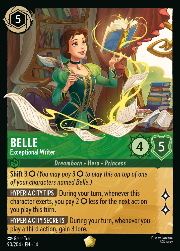 Belle - Exceptional Writer (V.1)