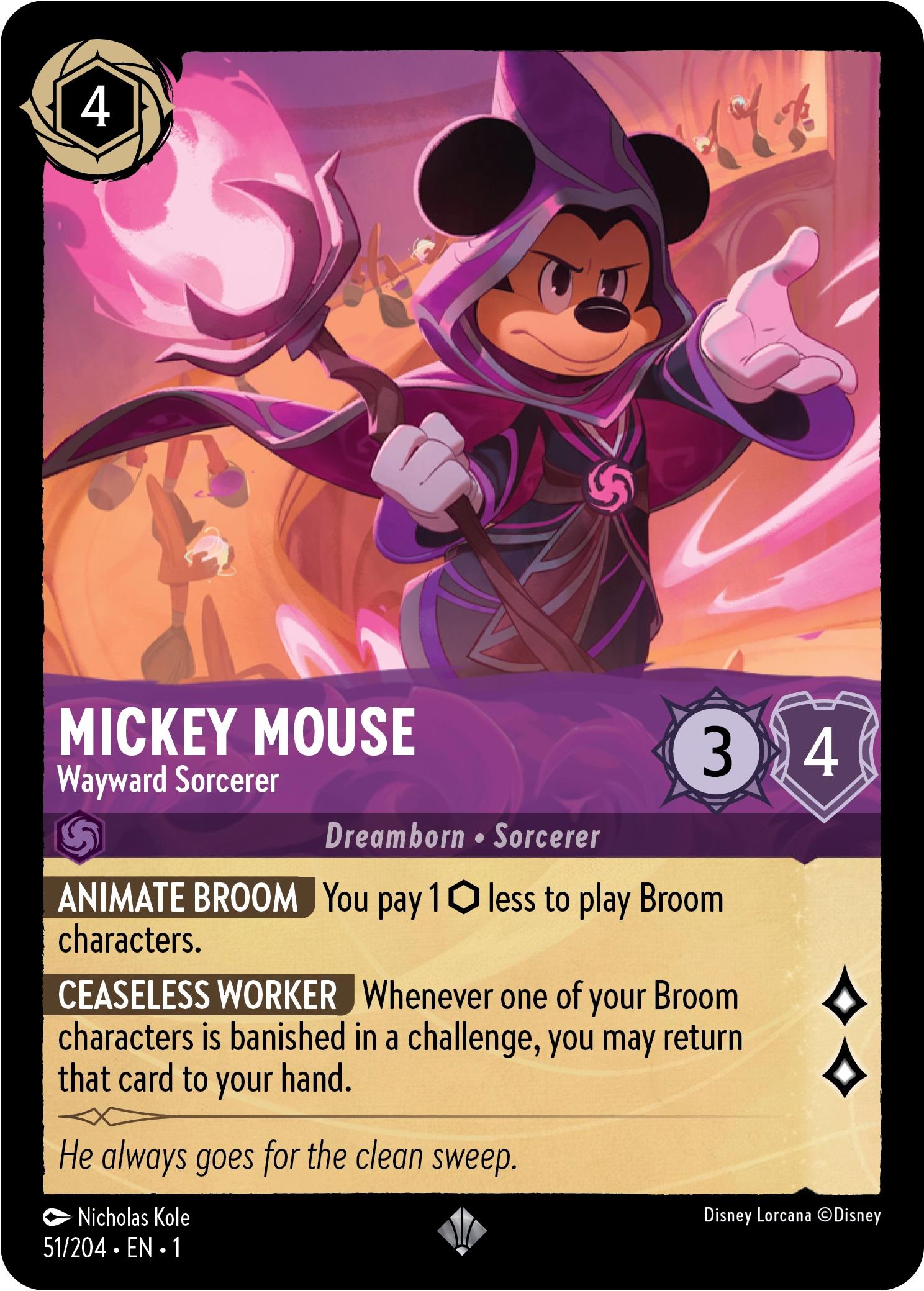 Mickey Mouse - Wayward Sorcerer (V.1)