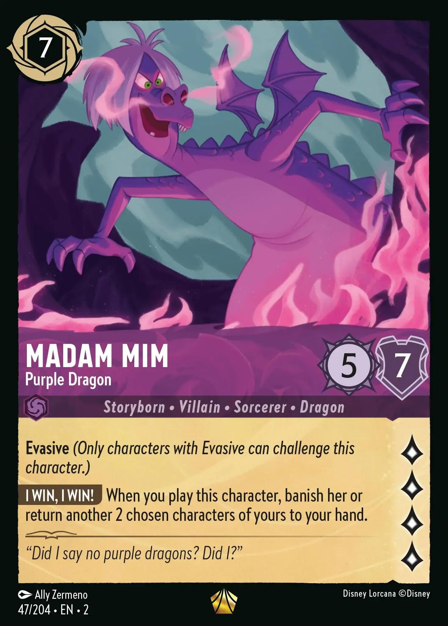 Madam Mim - Purple Dragon (V.1)