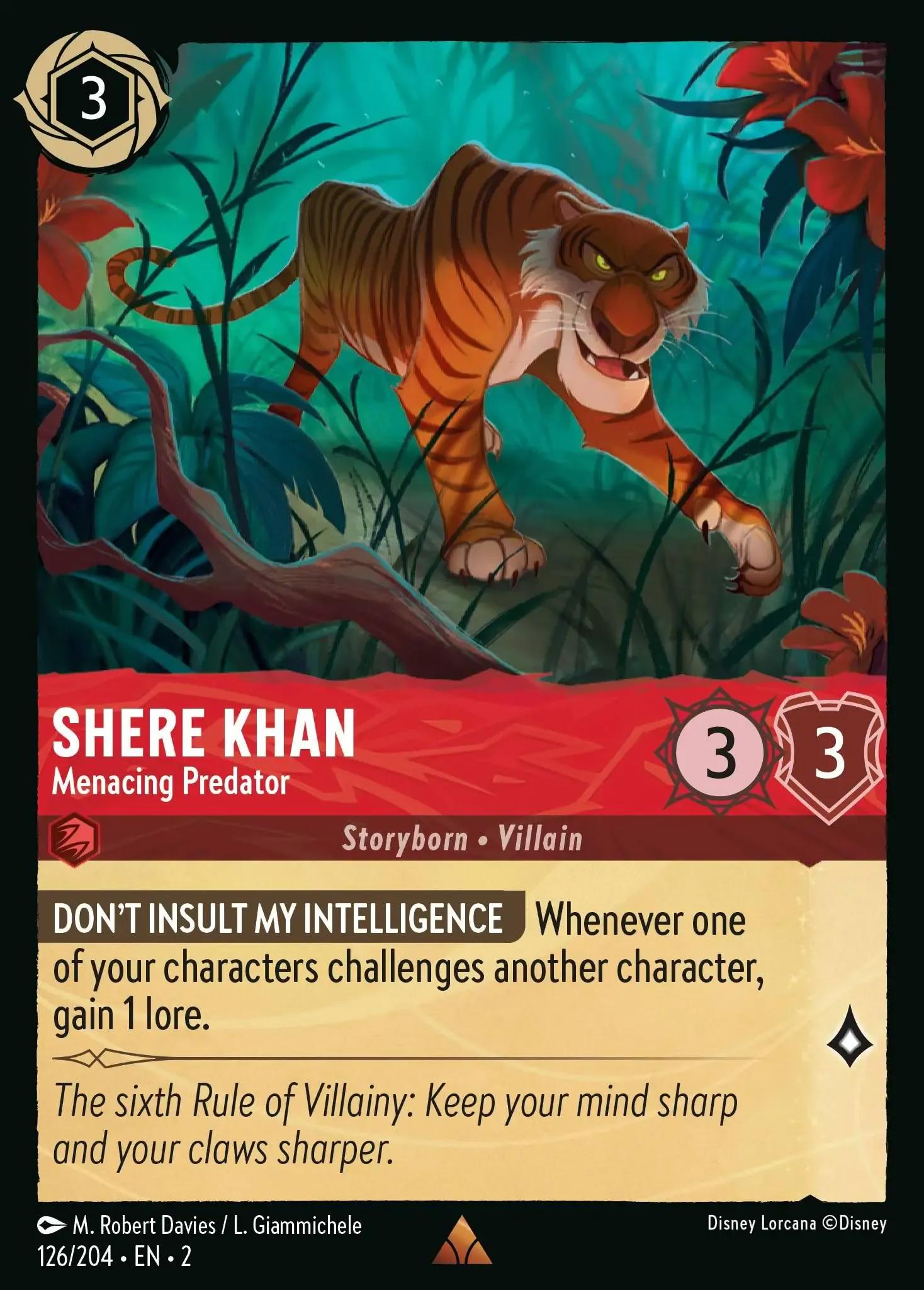 Shere Khan - Menacing Predator (V.1)