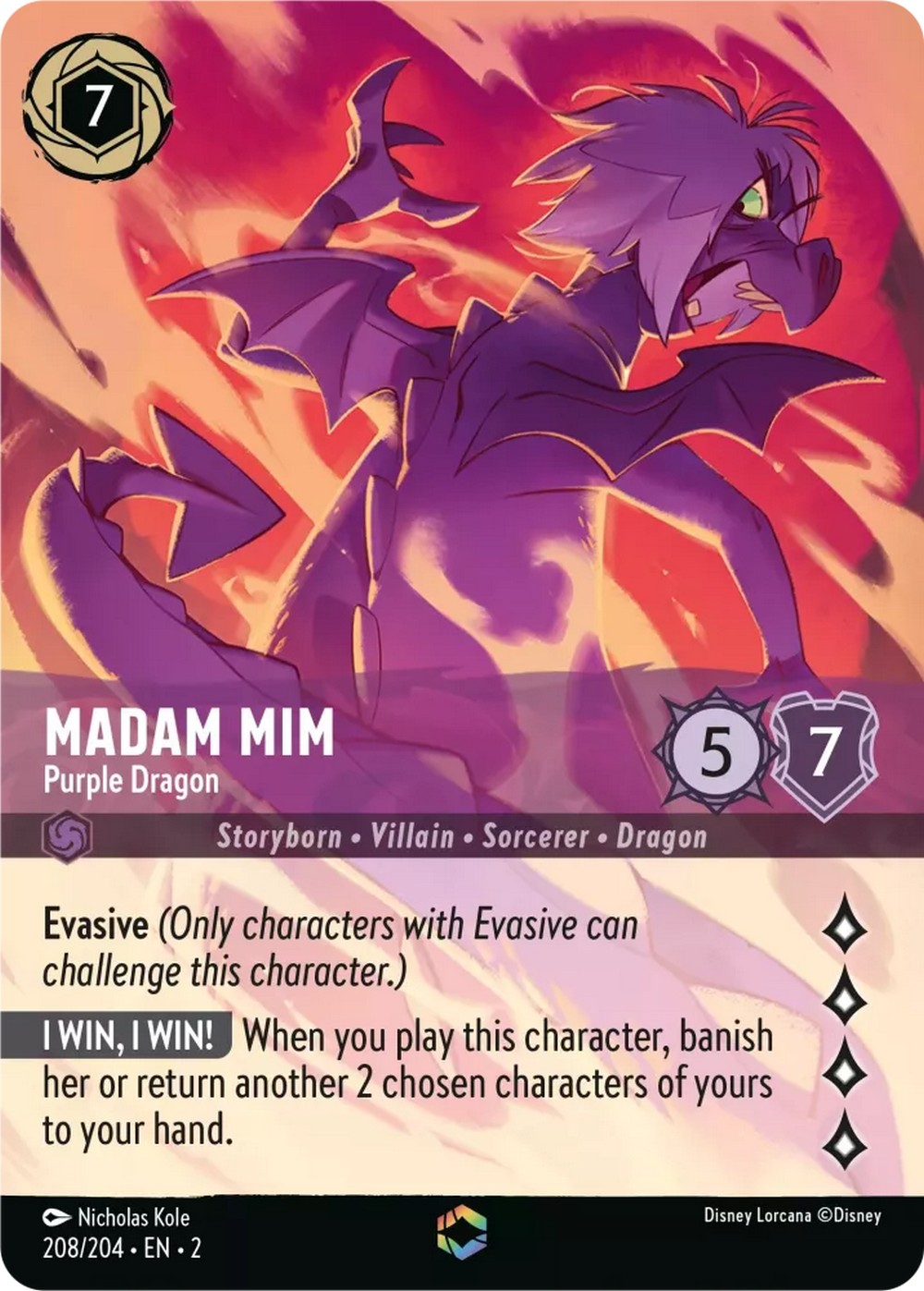 Madam Mim - Purple Dragon (V.2)