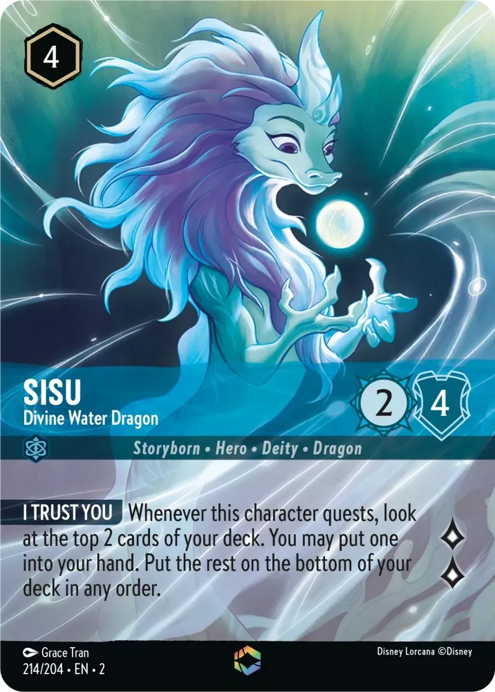 Sisu - Divine Water Dragon (V.2)
