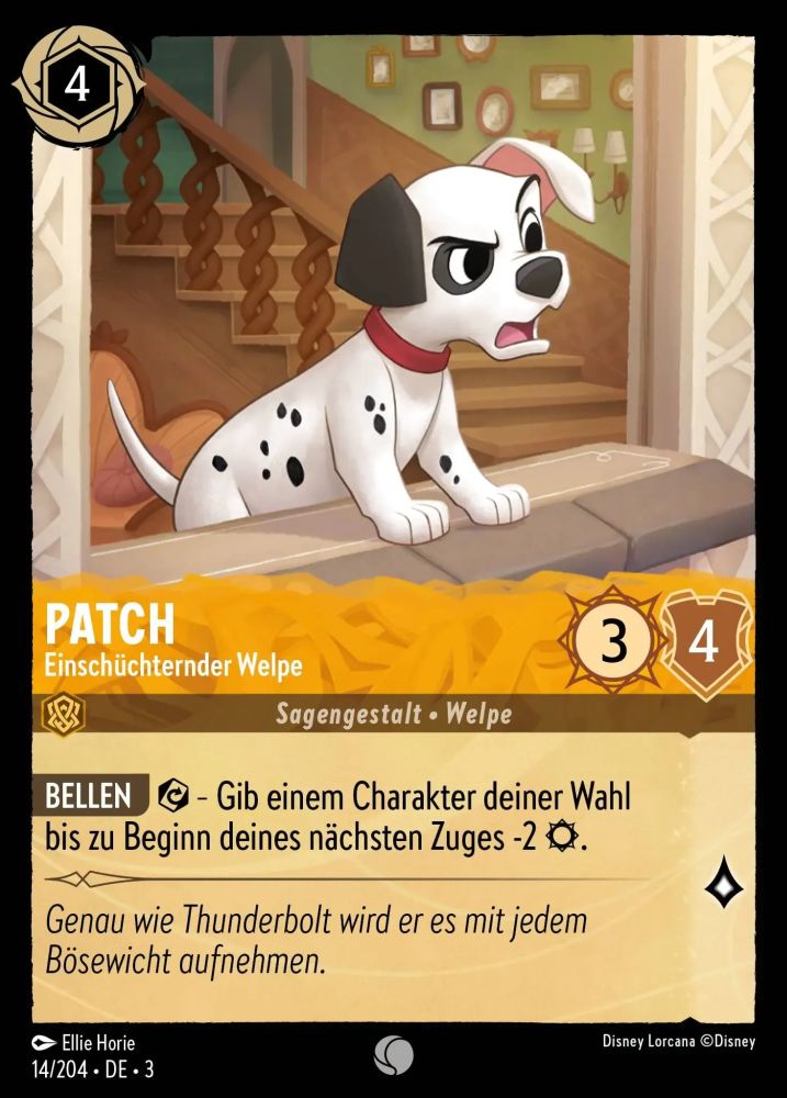Patch - Intimidating Pup