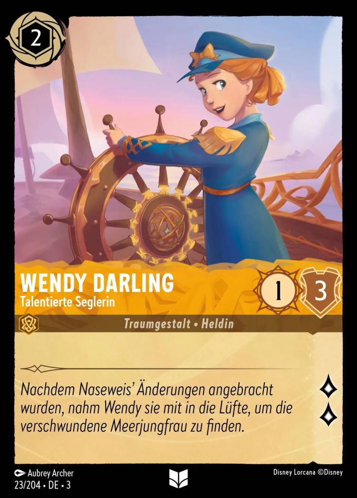 Wendy Darling - Talented Sailor