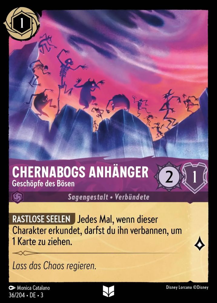 Chernabog's Followers - Creatures of Evil