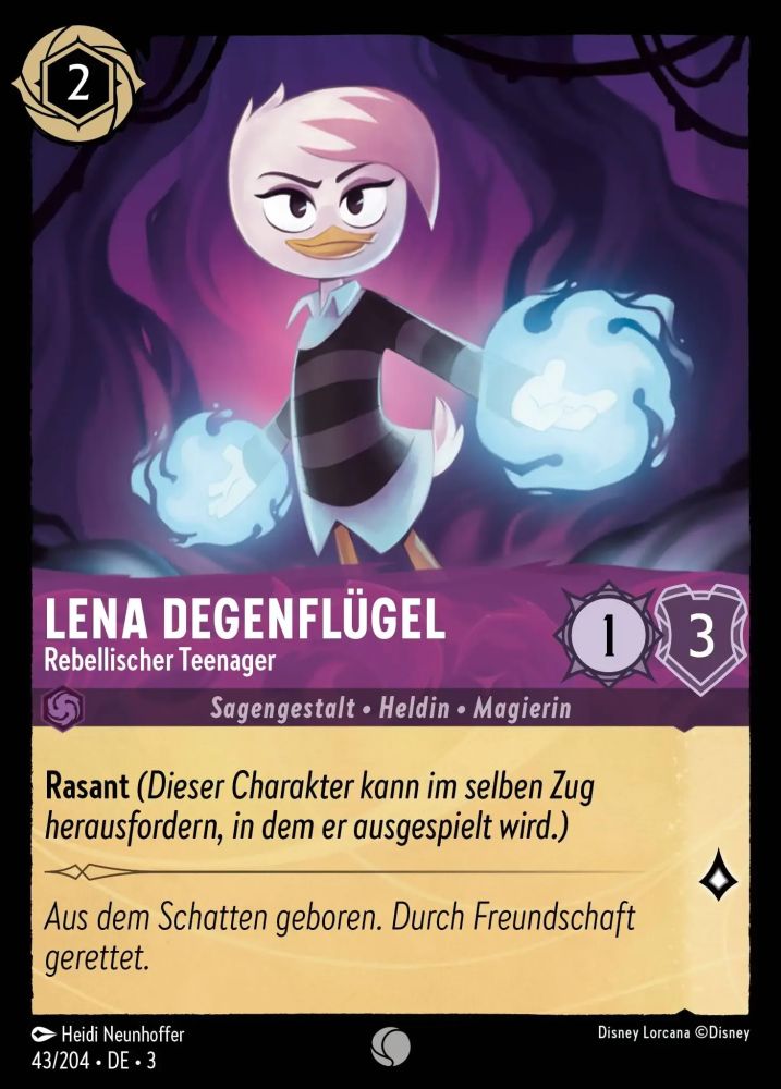 Lena Sabrewing - Rebellious Teenager