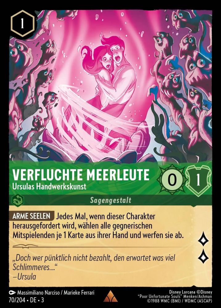 Cursed Merfolk - Ursula's Handiwork