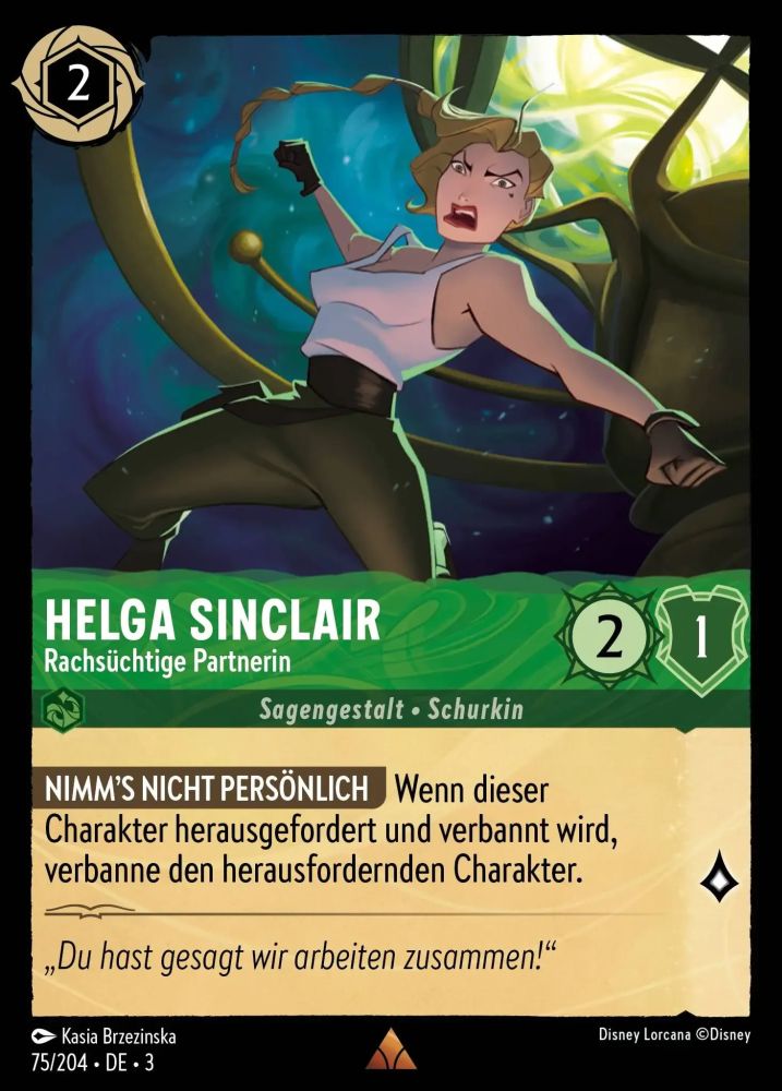 Helga Sinclair - Vengeful Partner