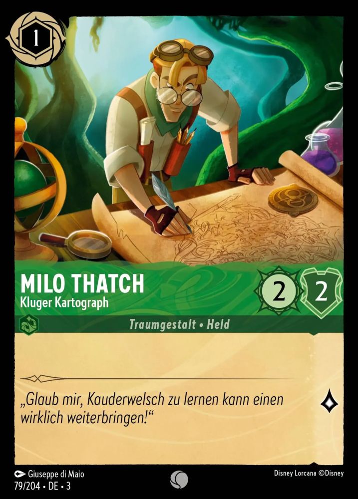 Milo Thatch - Clever Cartographer