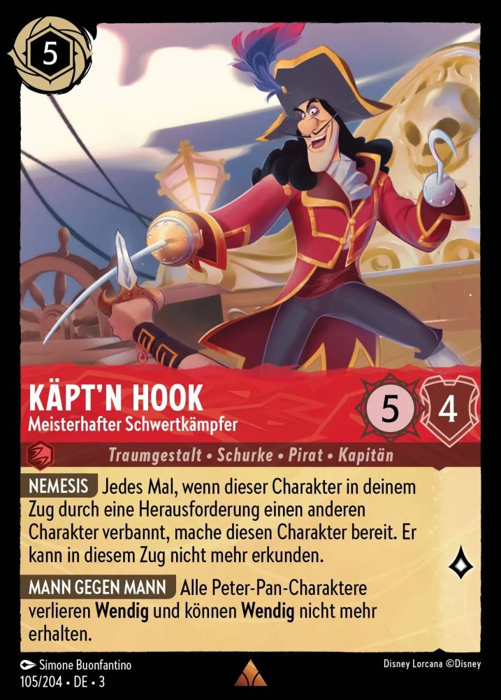 Captain Hook - Master Swordsman (V.1)