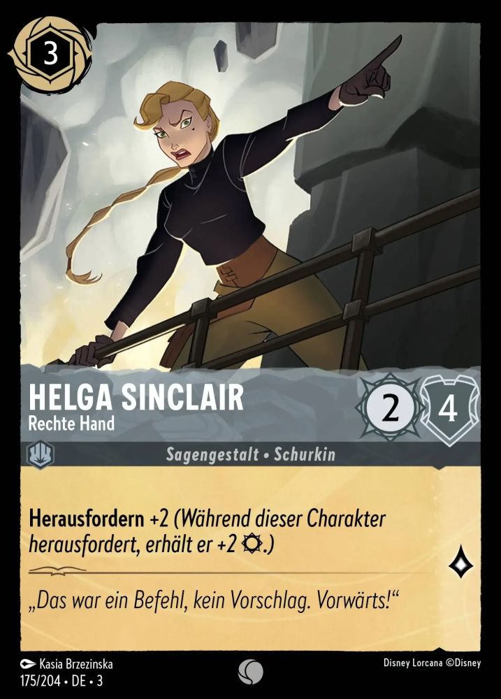Helga Sinclair - Right-Hand Woman
