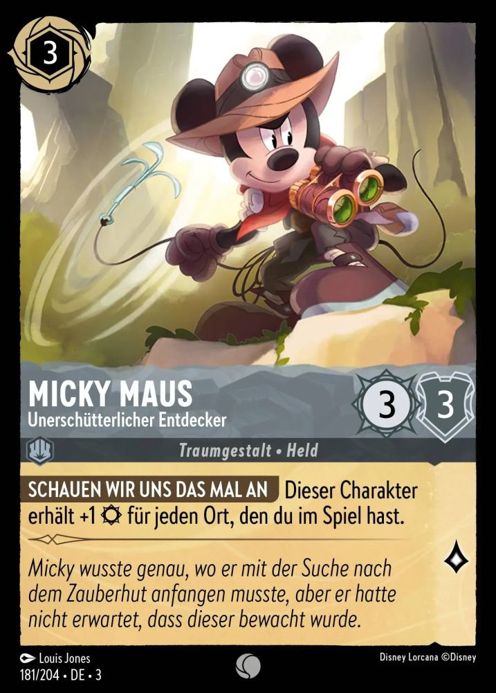 Mickey Mouse - Stalwart Explorer