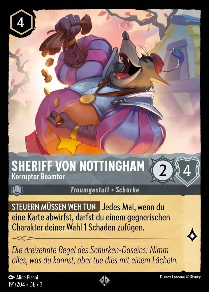 Sheriff of Nottingham - Corrupt Official