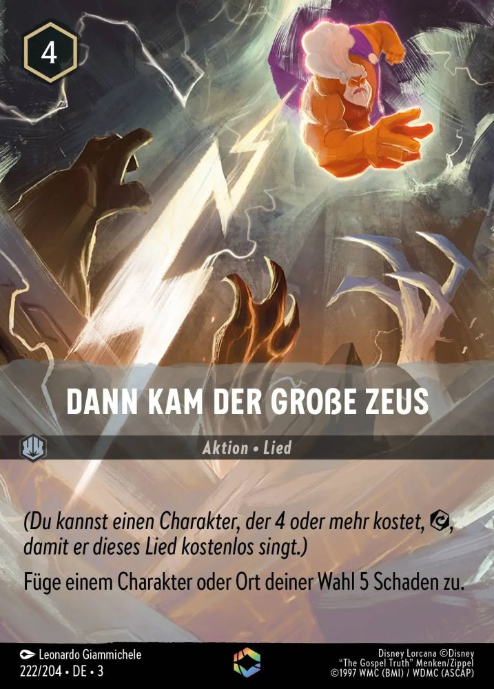 And Then Along Came Zeus (V.2)