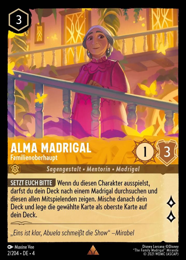 Alma Madrigal - Family Matriarch