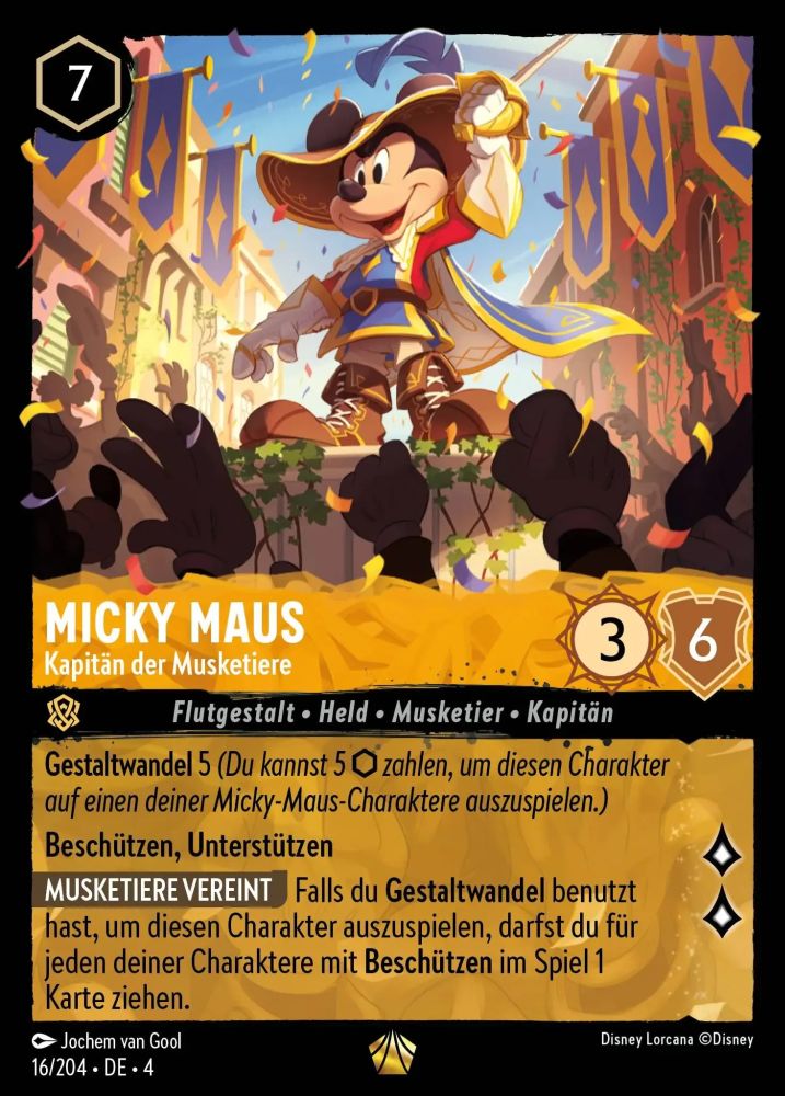 Mickey Mouse - Musketeer Captain