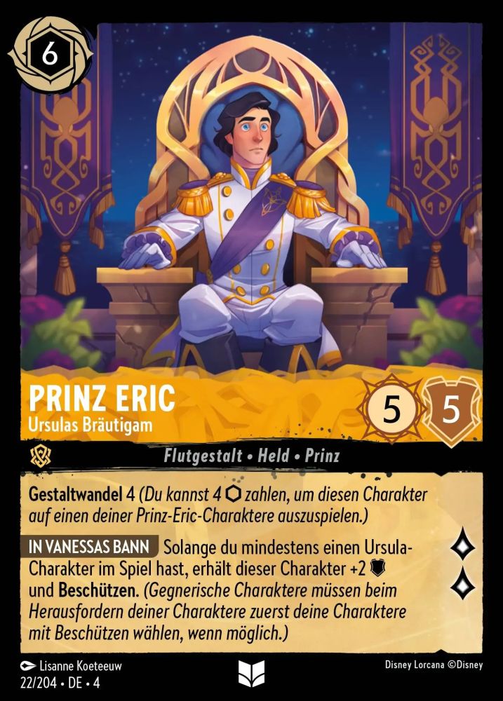 Prince Eric - Ursula's Groom