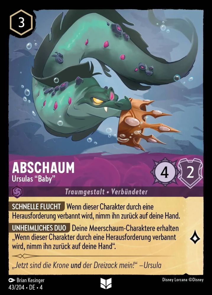 Flotsam - Ursula's "Baby"