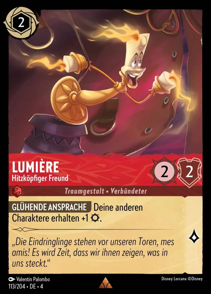 Lumiere - Fiery Friend
