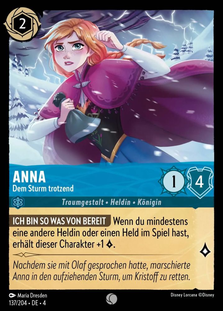 Anna - Braving the Storm