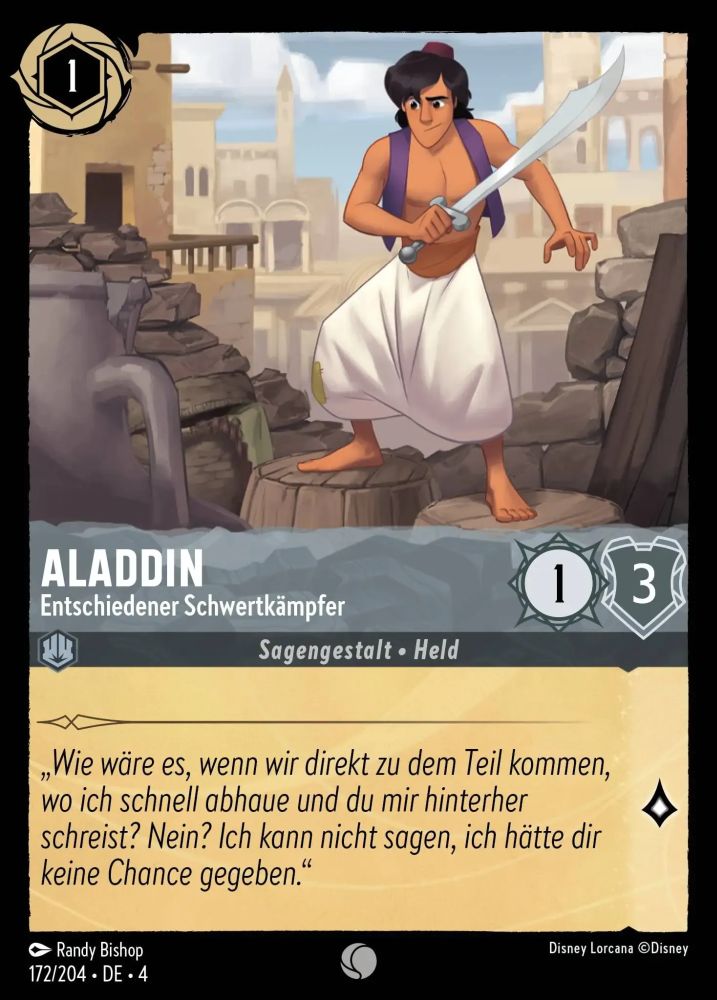 Aladdin - Resolute Swordsman