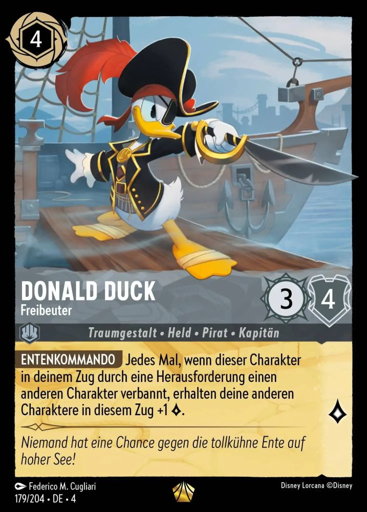 Donald Duck - Buccaneer