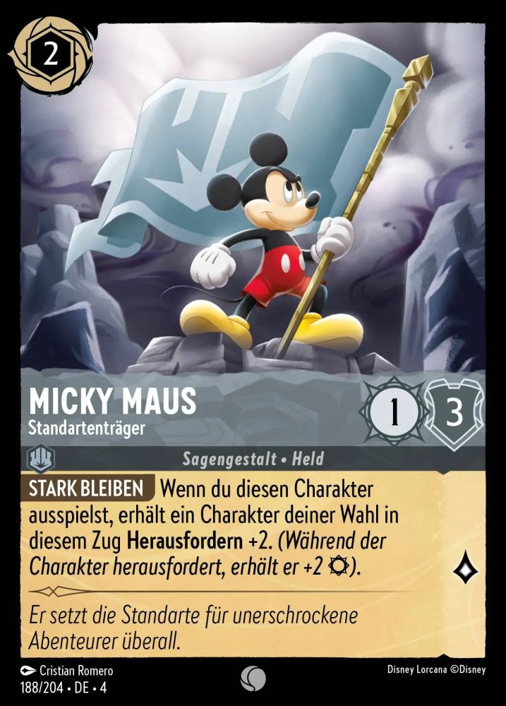 Mickey Mouse - Standard Bearer