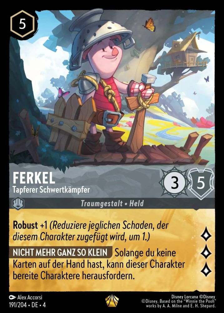 Piglet - Sturdy Swordsman (V.1)