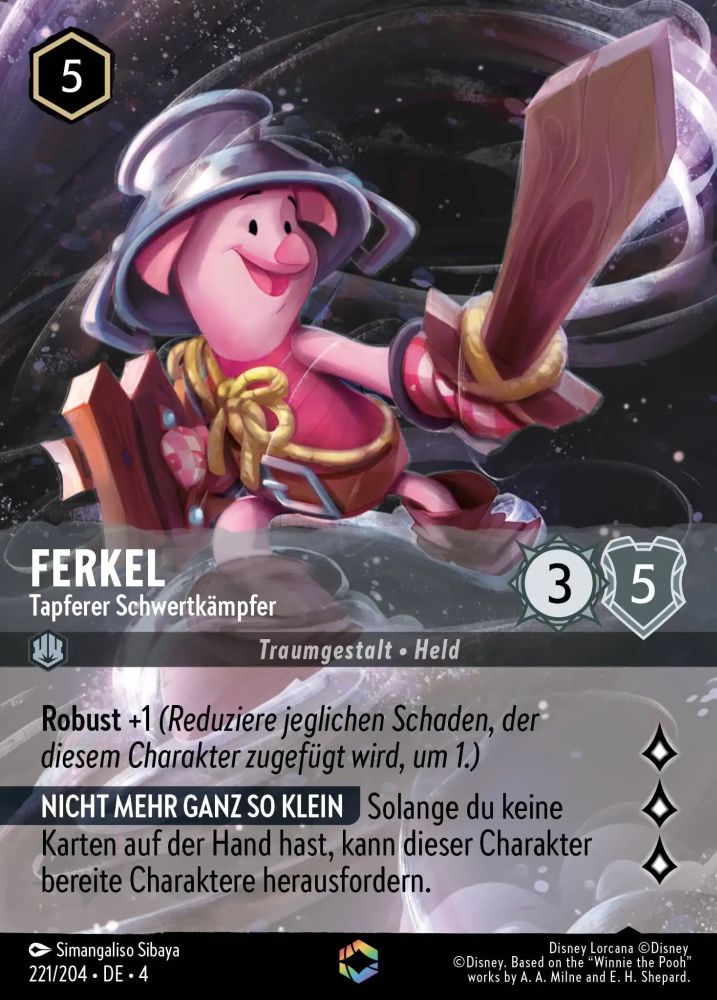 Piglet - Sturdy Swordsman (V.2)