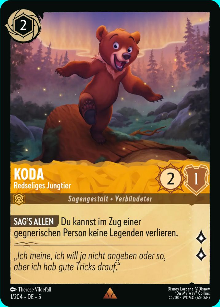 Koda - Talkative Cub