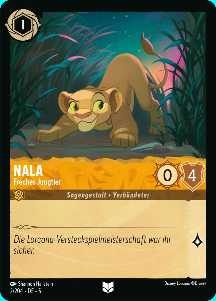 Nala - Mischievous Cub