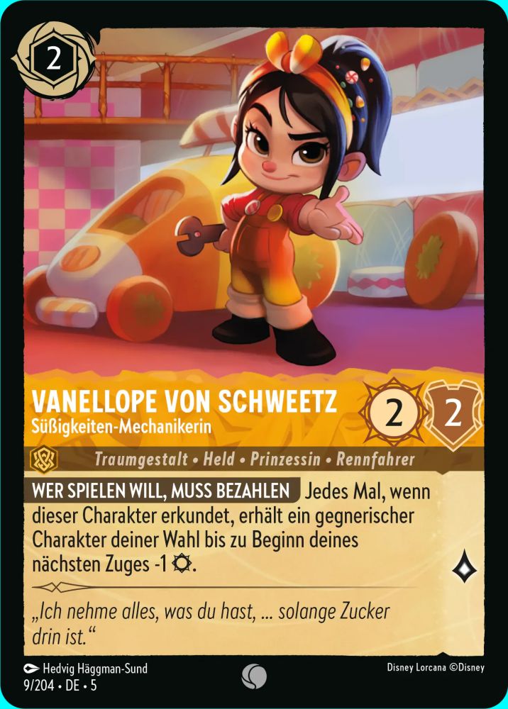 Vanellope von Schweetz - Candy Mechanic