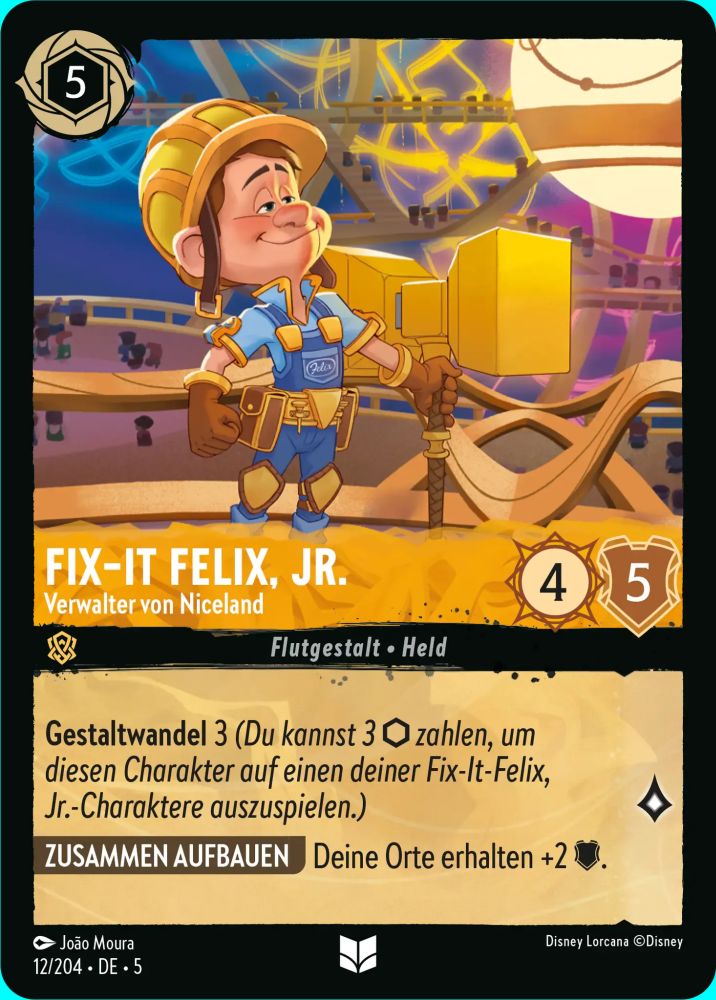 Fix‐It Felix, Jr. - Niceland Steward