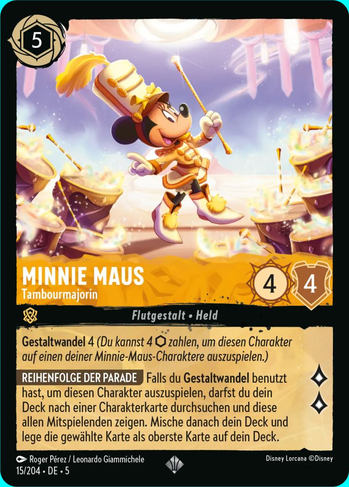 Minnie Mouse - Drum Major
