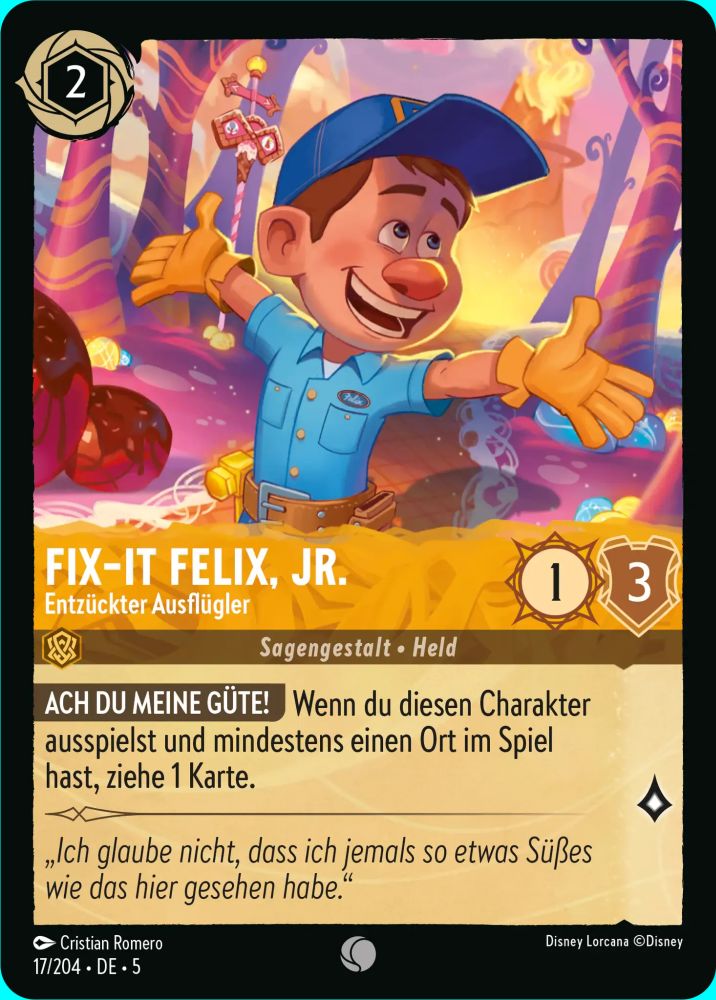 Fix‐It Felix, Jr. - Delighted Sightseer