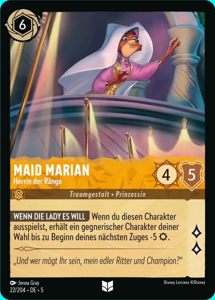 Maid Marian - Lady of the Lists