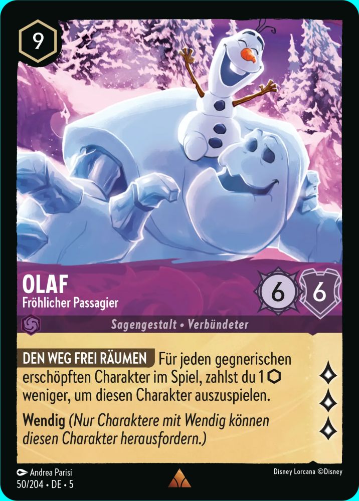 Olaf - Happy Passenger (V.1)