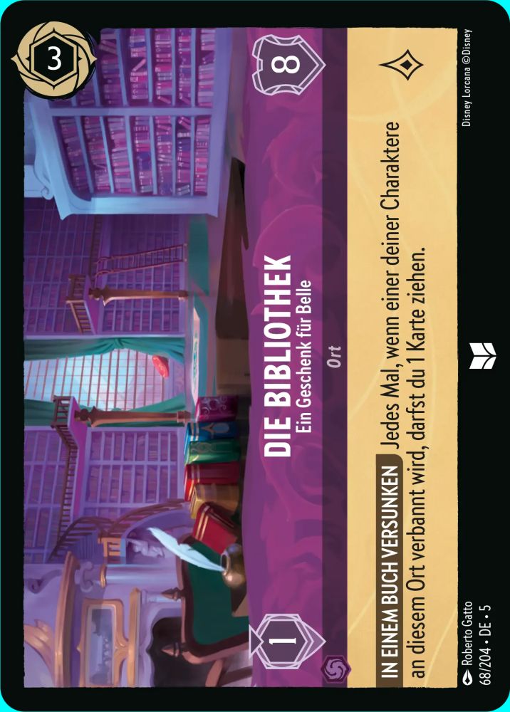 The Library - A Gift for Belle