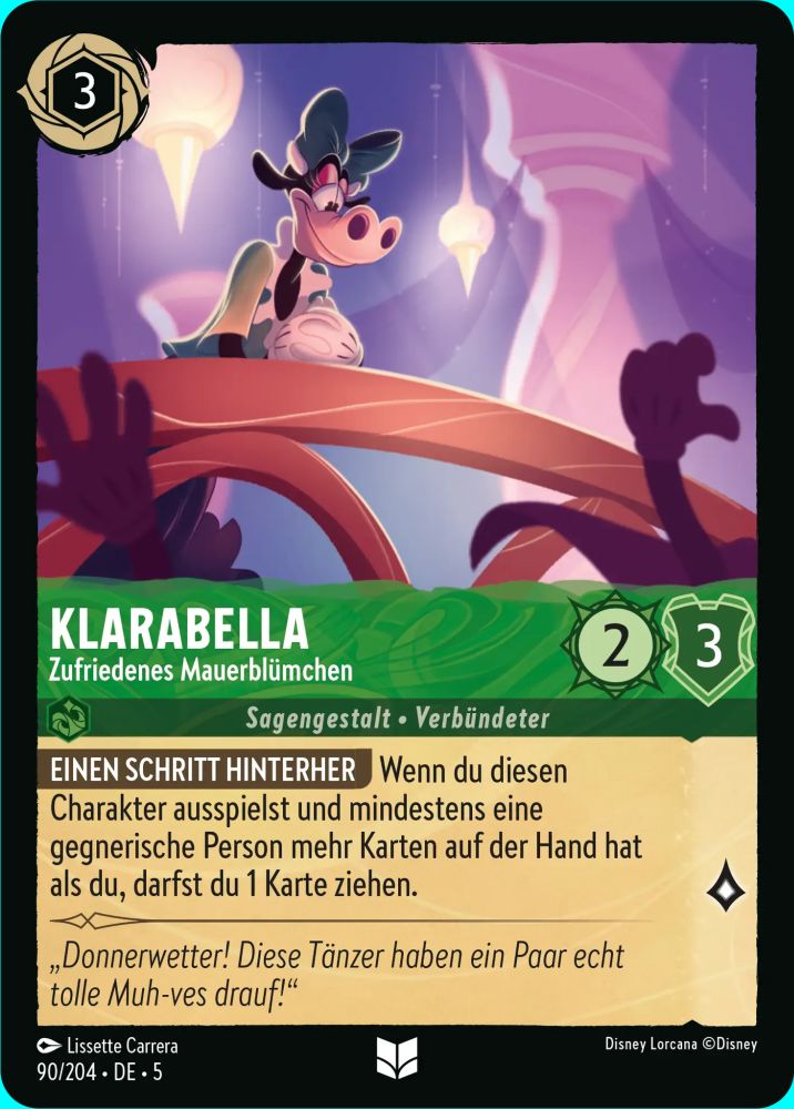 Clarabelle - Contented Wallflower