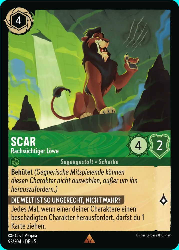 Scar - Vengeful Lion (V.1)