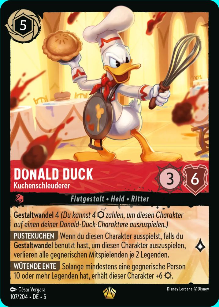 Donald Duck - Pie Slinger (V.1)