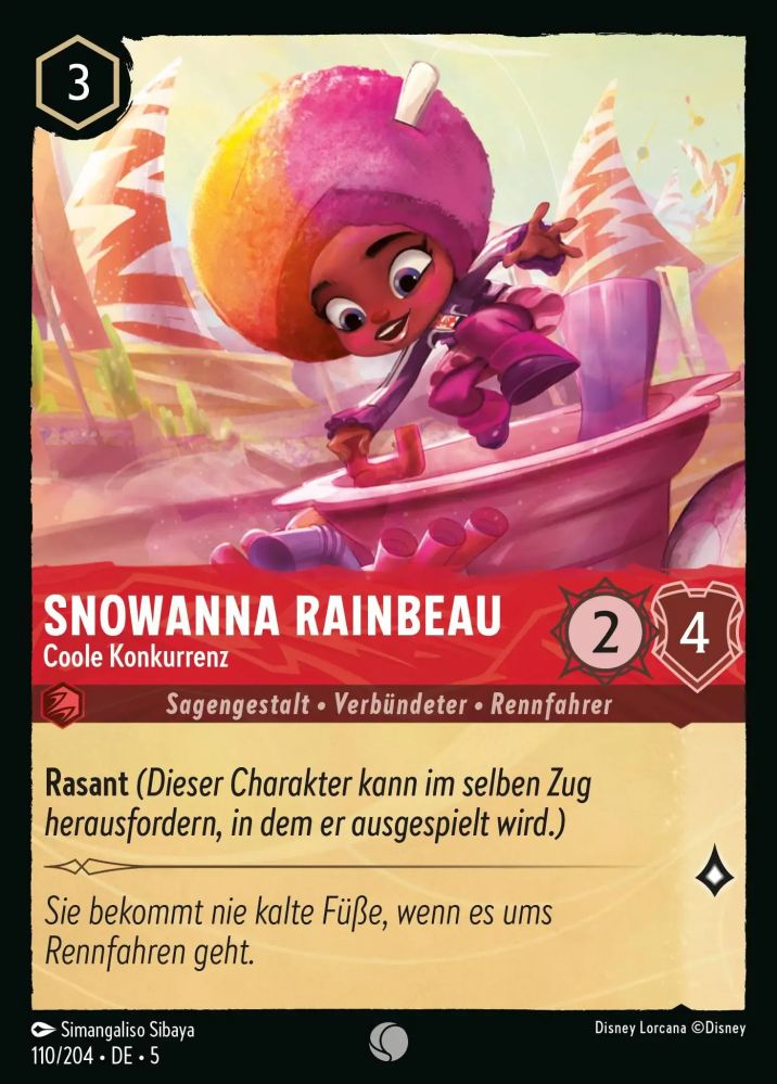 Snowanna Rainbeau - Cool Competitor
