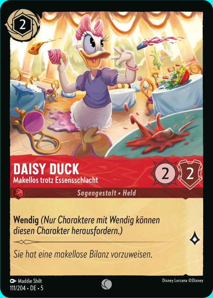 Daisy Duck - Spotless Food‐Fighter