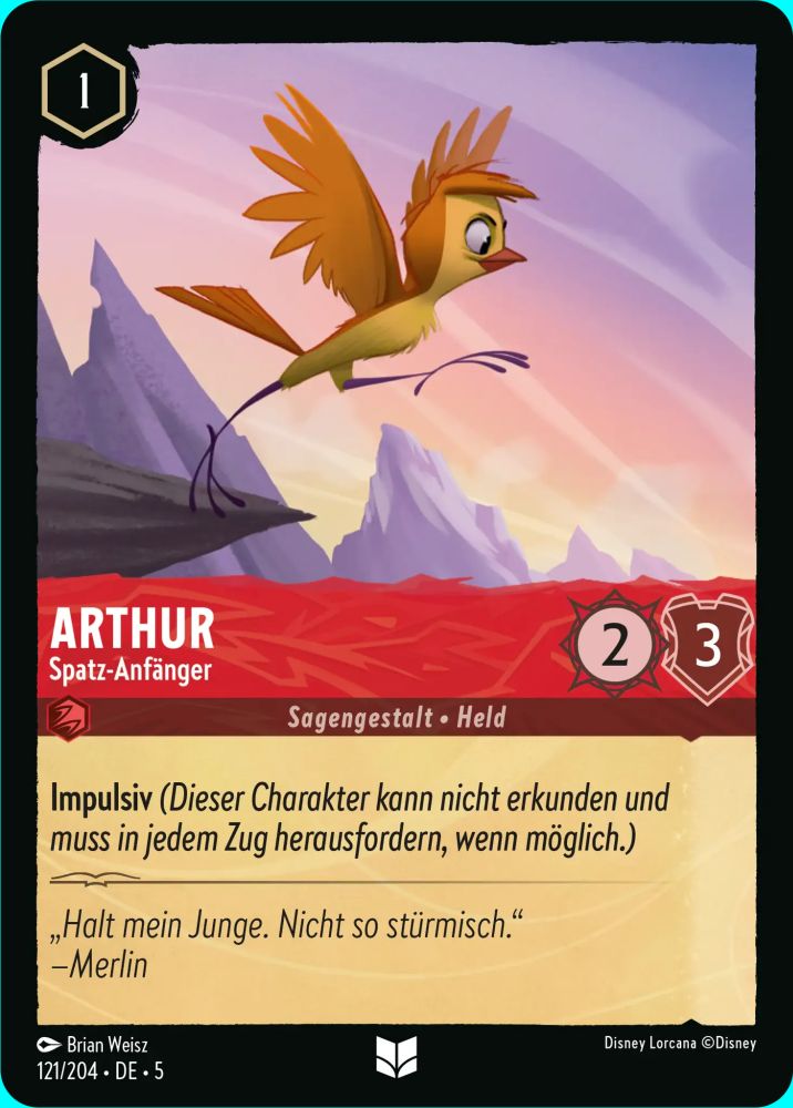 Arthur - Novice Sparrow