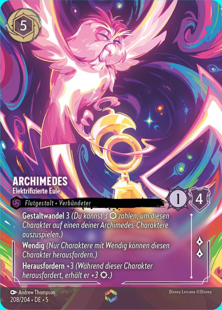 Archimedes - Electrified Owl (V.2)