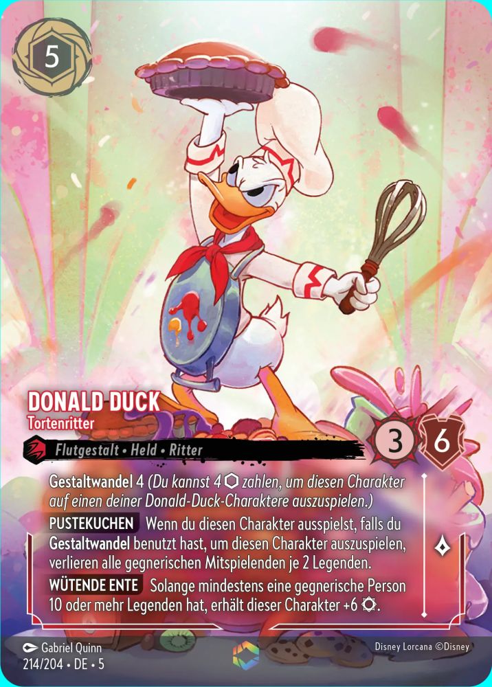 Donald Duck - Pie Slinger (V.2)