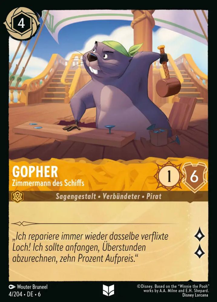 Gopher - Ship's Carpenter