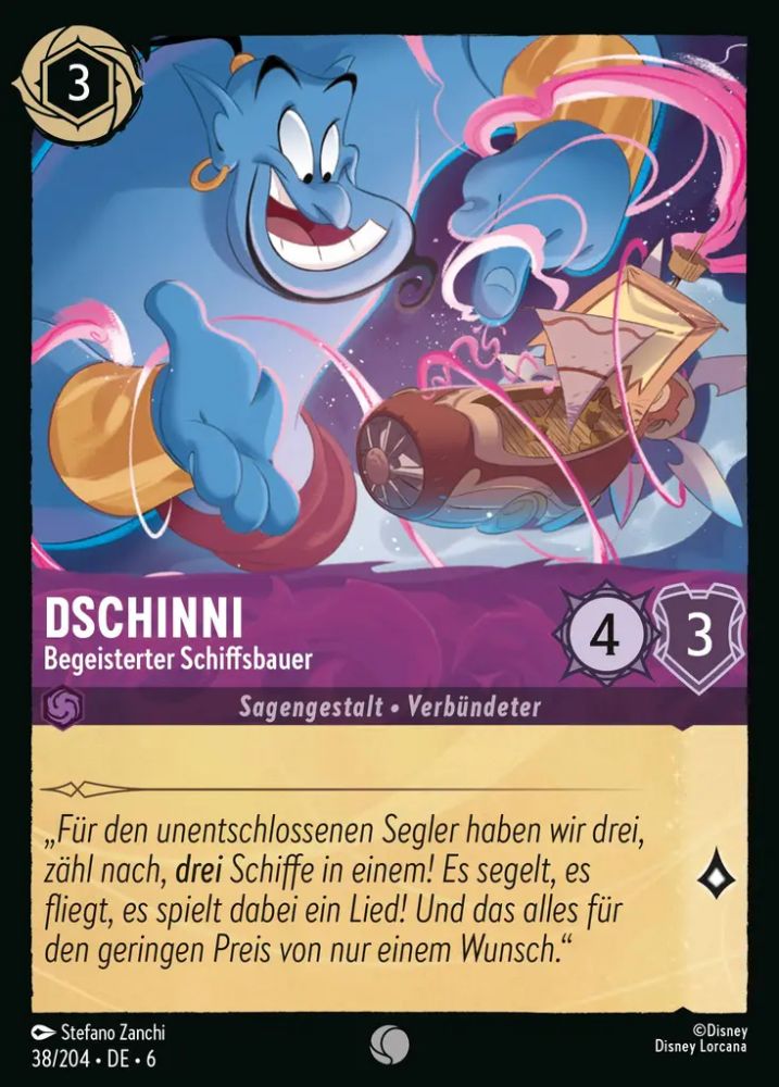 Genie - Excited Shipbuilder